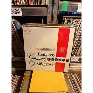 Various – Embassy Command Performance Vinyl Record LP VG+ AB87
